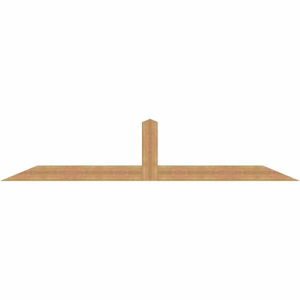 Ekena Millwork Portland Timber Gable Bracket, Western Red Cedar, 108"W x 22"H x 3 1/2"D x 5 1/2"F, 5/12 Pitch GBW108X22X0406POR00SWR - main